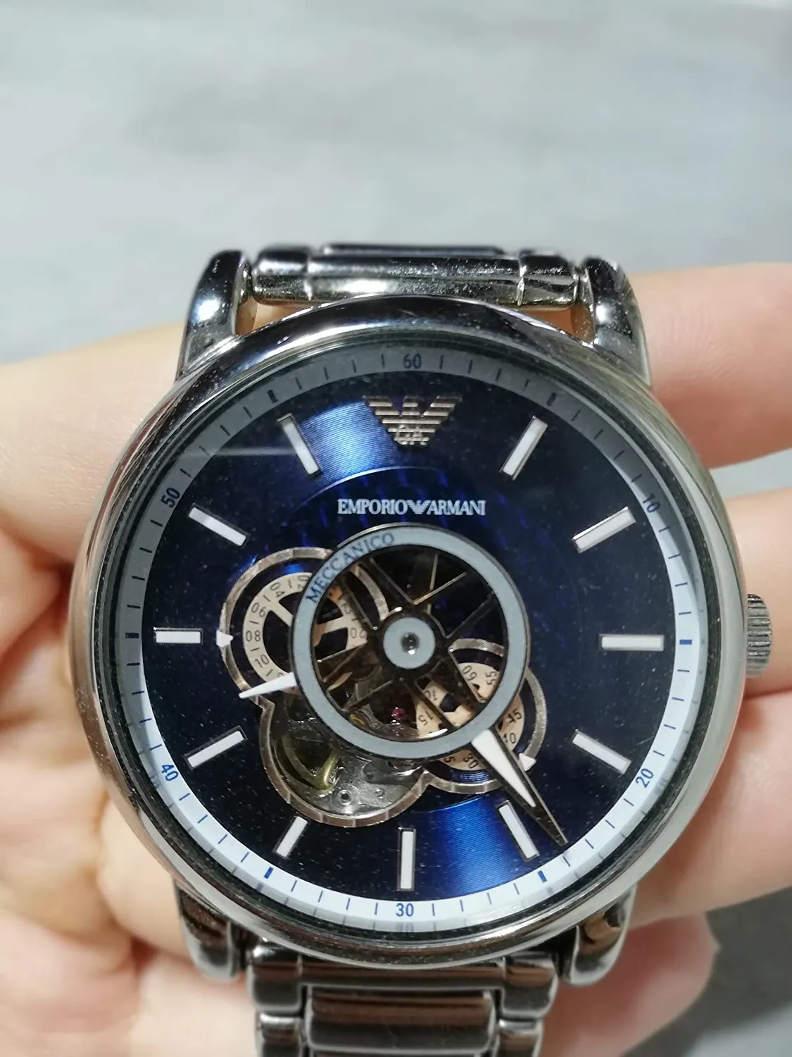 Emporio Armani AR60036 Orologio Automatico Acciaio 43 mm