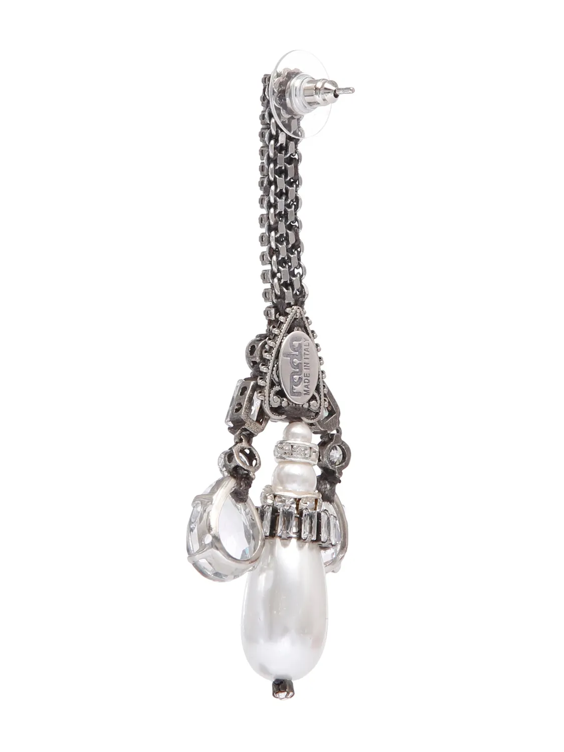Rada Goccia Gioiello Orecchini Cristallo baguette pendenti