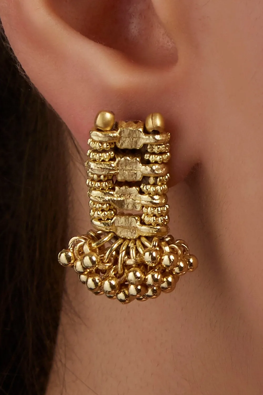 House of Tuhina Janak orecchini oro argento classici