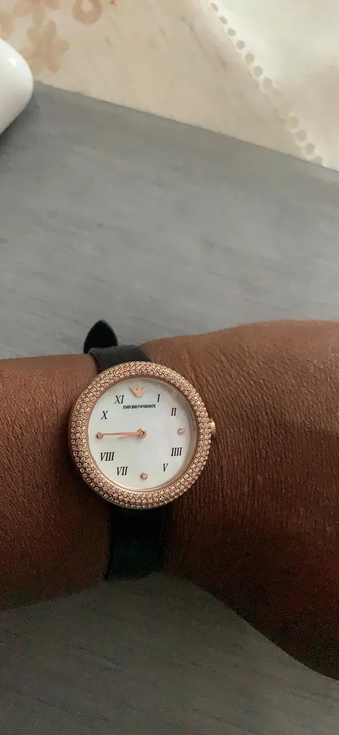 Emporio Armani orologio donna elegante movimento quarzo