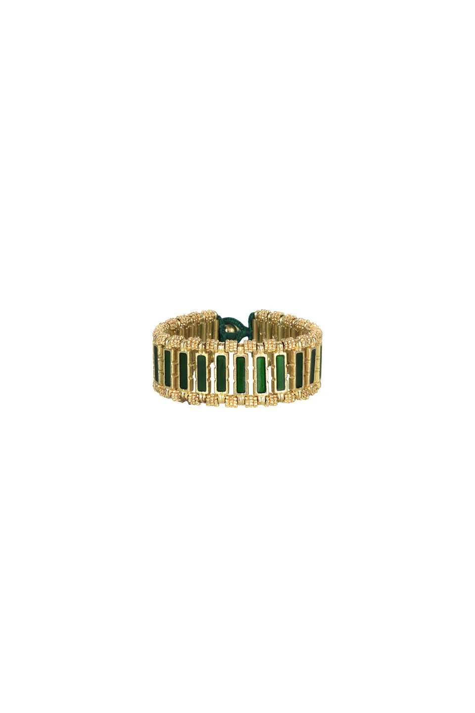 House of Tuhina Lalita bracciale bordeaux pietra naturale
