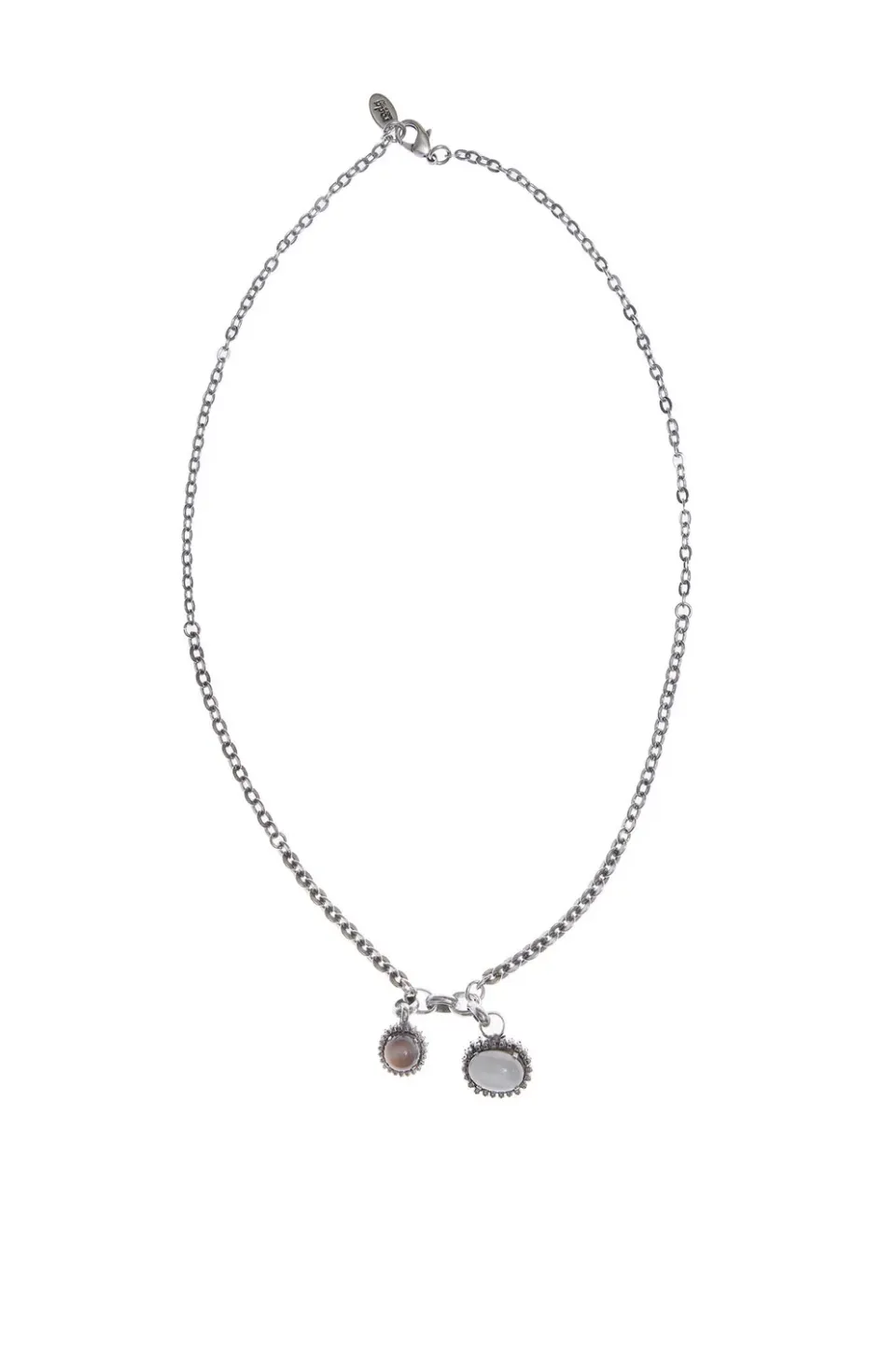 Rada Pendenti Collana Bianca Opale Cabochon