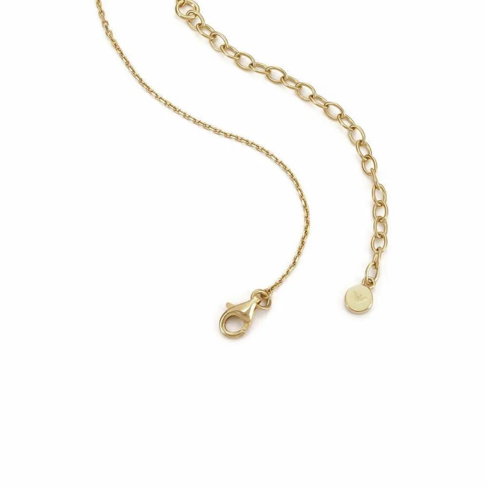 Emporio Armani collana oro giunchiglia argento