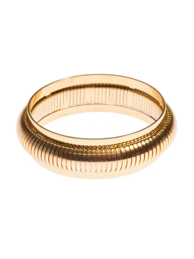 Rada Bracciale Rigido Argento in Metallo Elastico