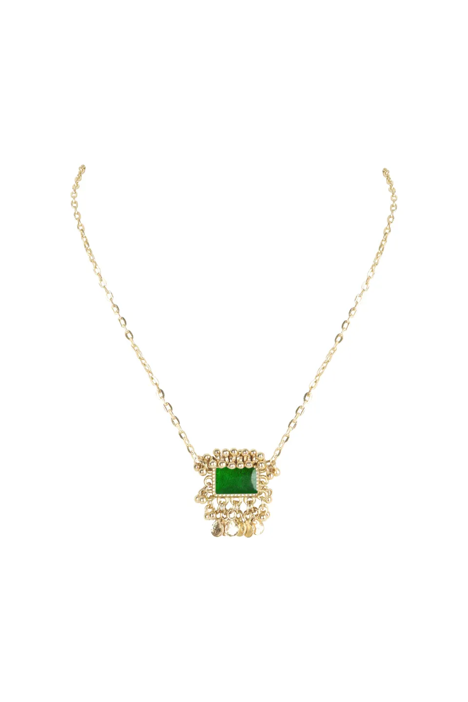 House of Tuhina Meera collana cordino etnica