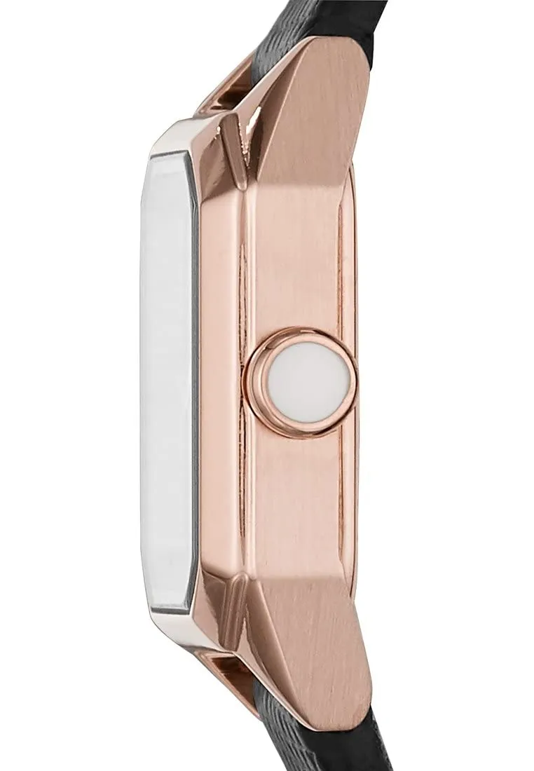 Emporio Armani Orologio Donna 22mm Nero Oro Rosa Quarzo