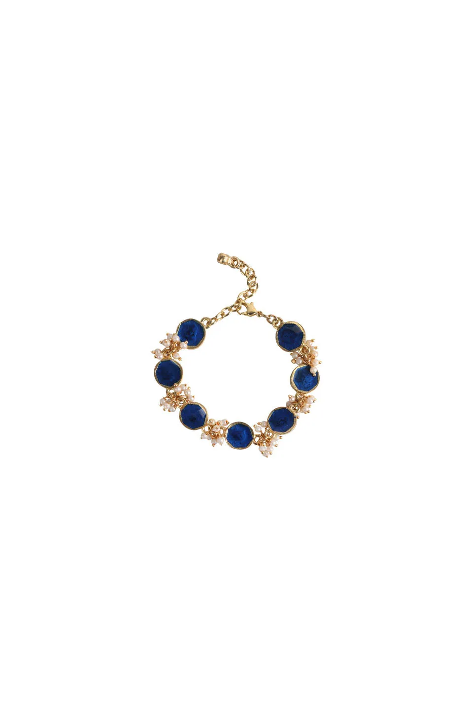 House of Tuhina Lariya bracciale smaltato rotondo