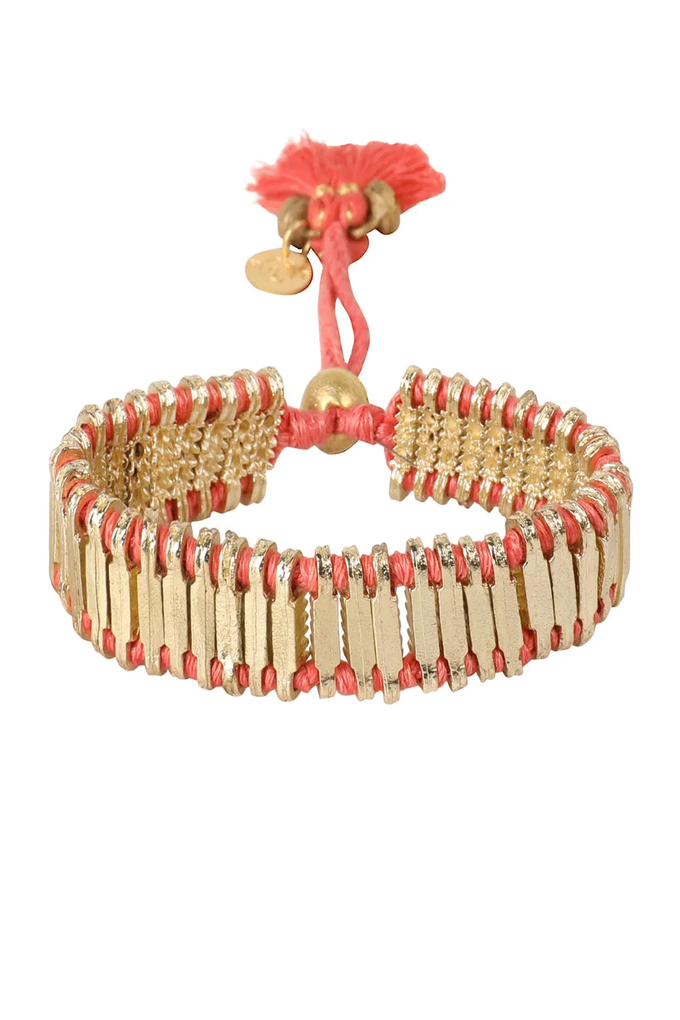 House of Tuhina Nabila 2 Stone Bracciale Regolabile Lilla