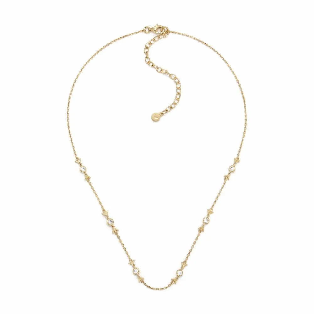 Emporio Armani collana oro giunchiglia argento