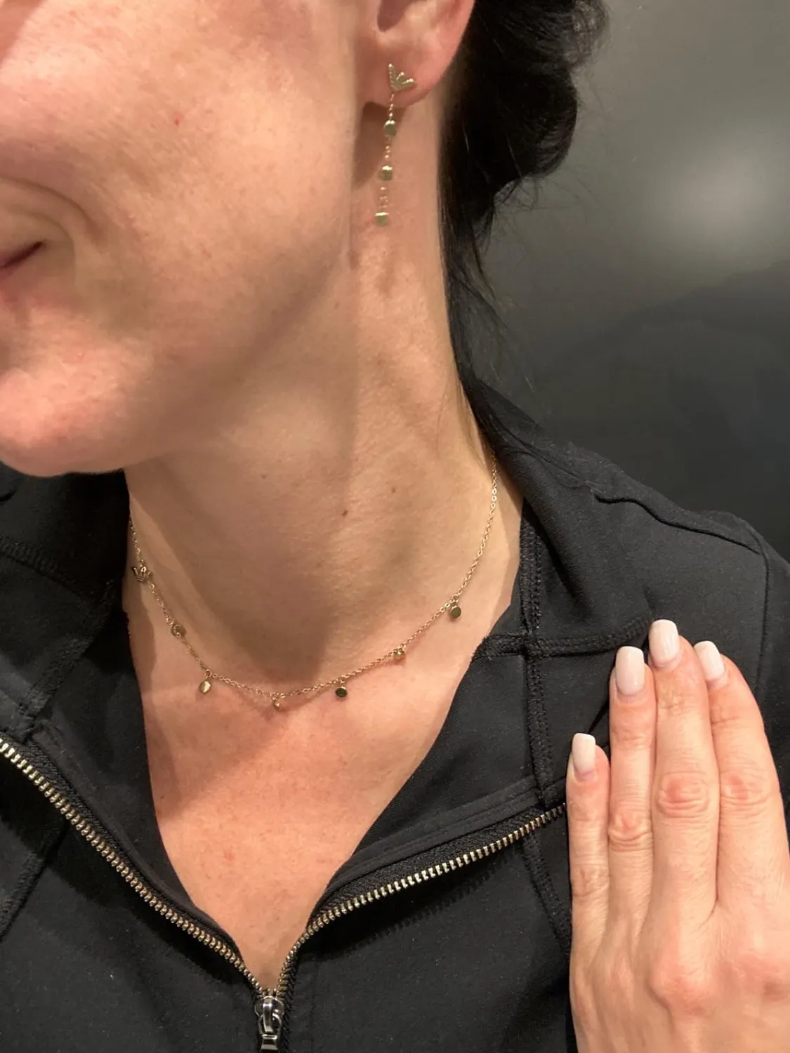 Emporio Armani Jewels Set Collana Orecchini Oro Donna Acciaio