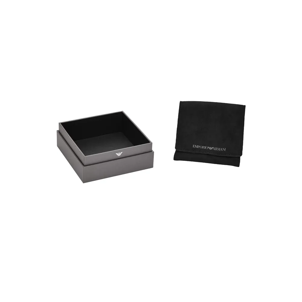 Emporio Armani EGS331704011 anello uomo argento agata