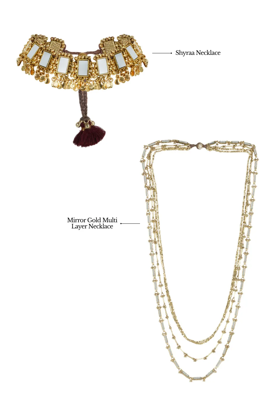 House of Tuhina Look 7 set 6 gioielli festa
