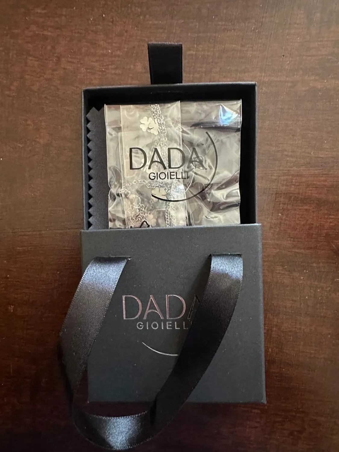 Dada Gioielli Capri Campanella Collana Turchese Quadrifoglio Acciaio