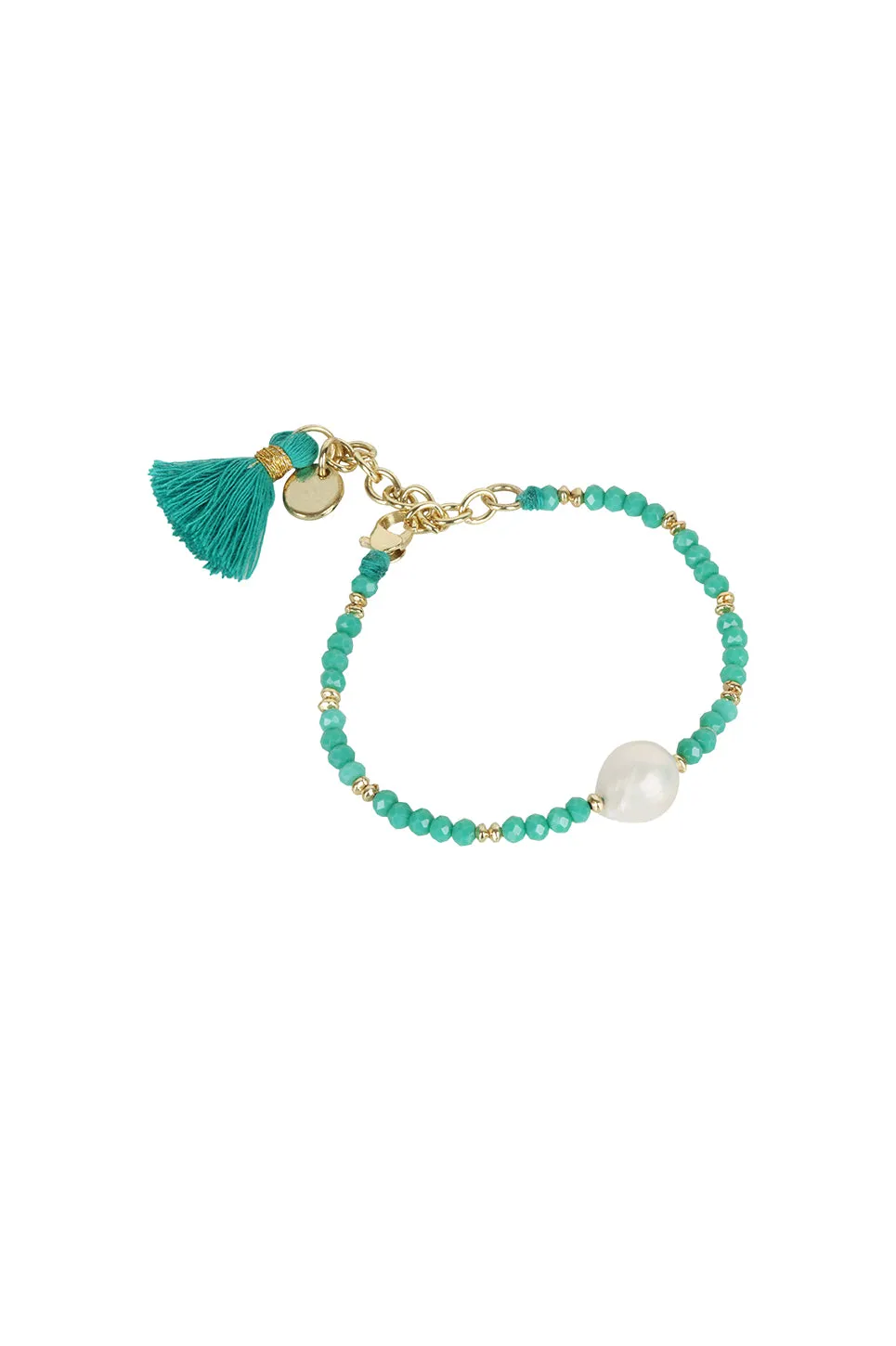 House of Tuhina Vedika Sun Gold bracciale corniola fatto a mano