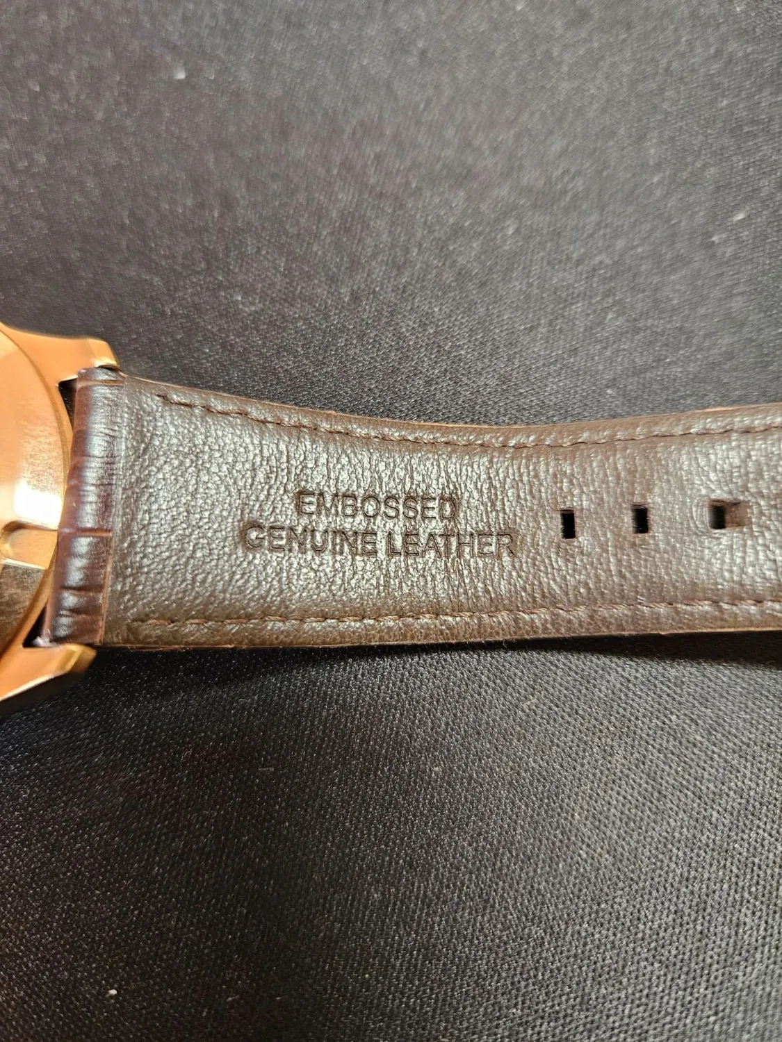 Emporio Armani AR11556 orologio uomo 42mm pelle marrone