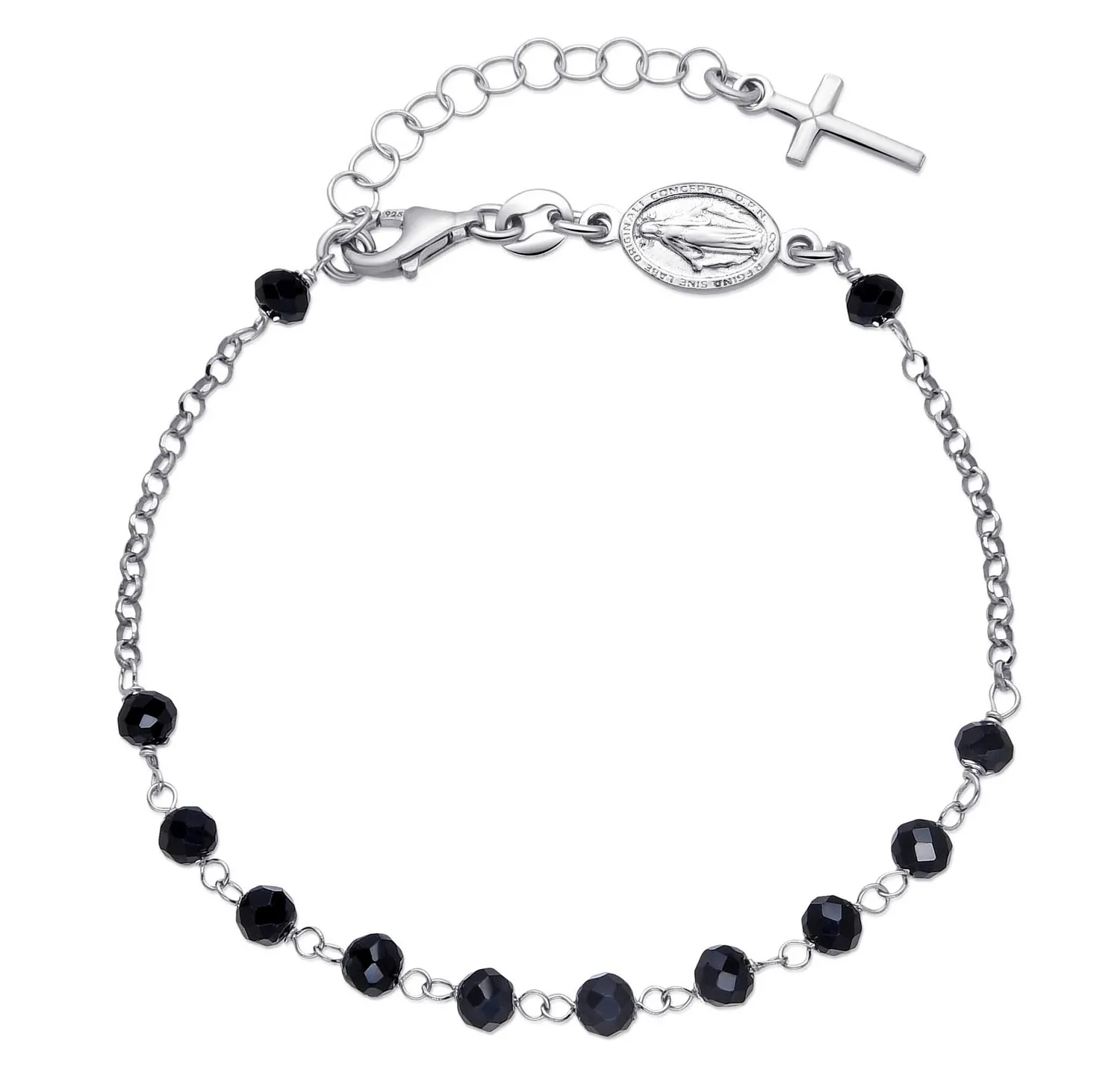 Dada Gioielli bracciale rosario argento madonna miracolosa