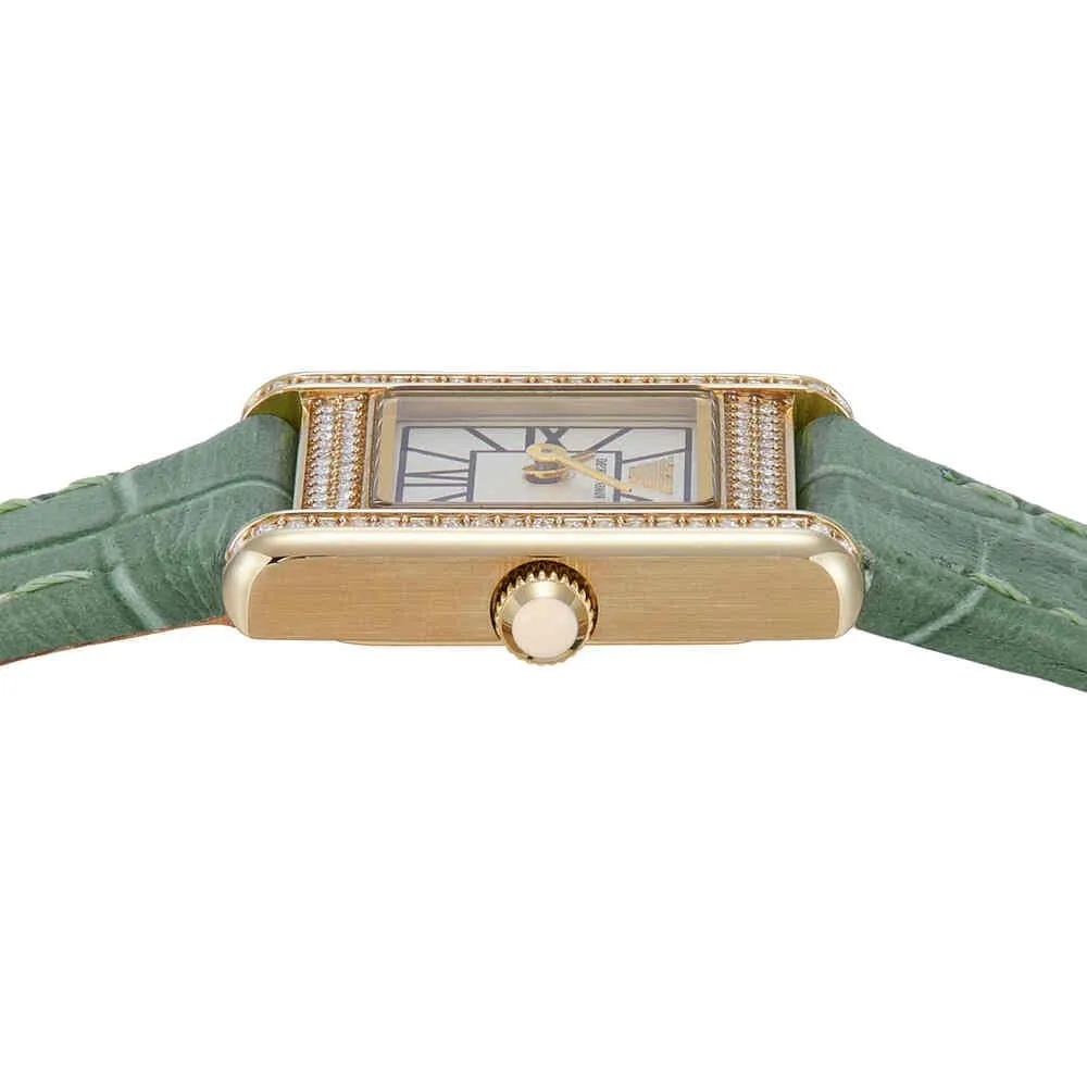 Emporio Armani Orologio Analogico Verde Acciaio