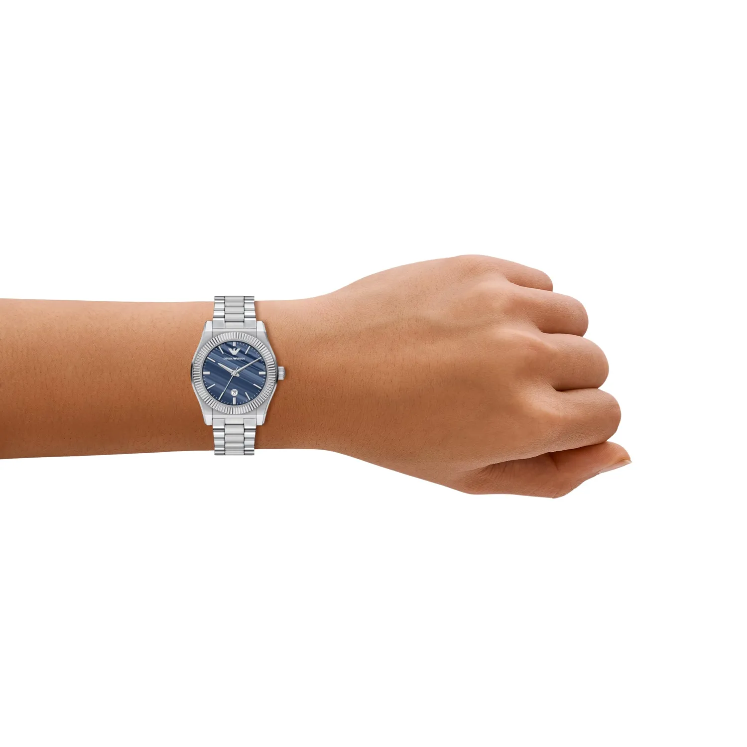 Emporio Armani AR11760 Orologio Donna Acciaio Blu 32mm