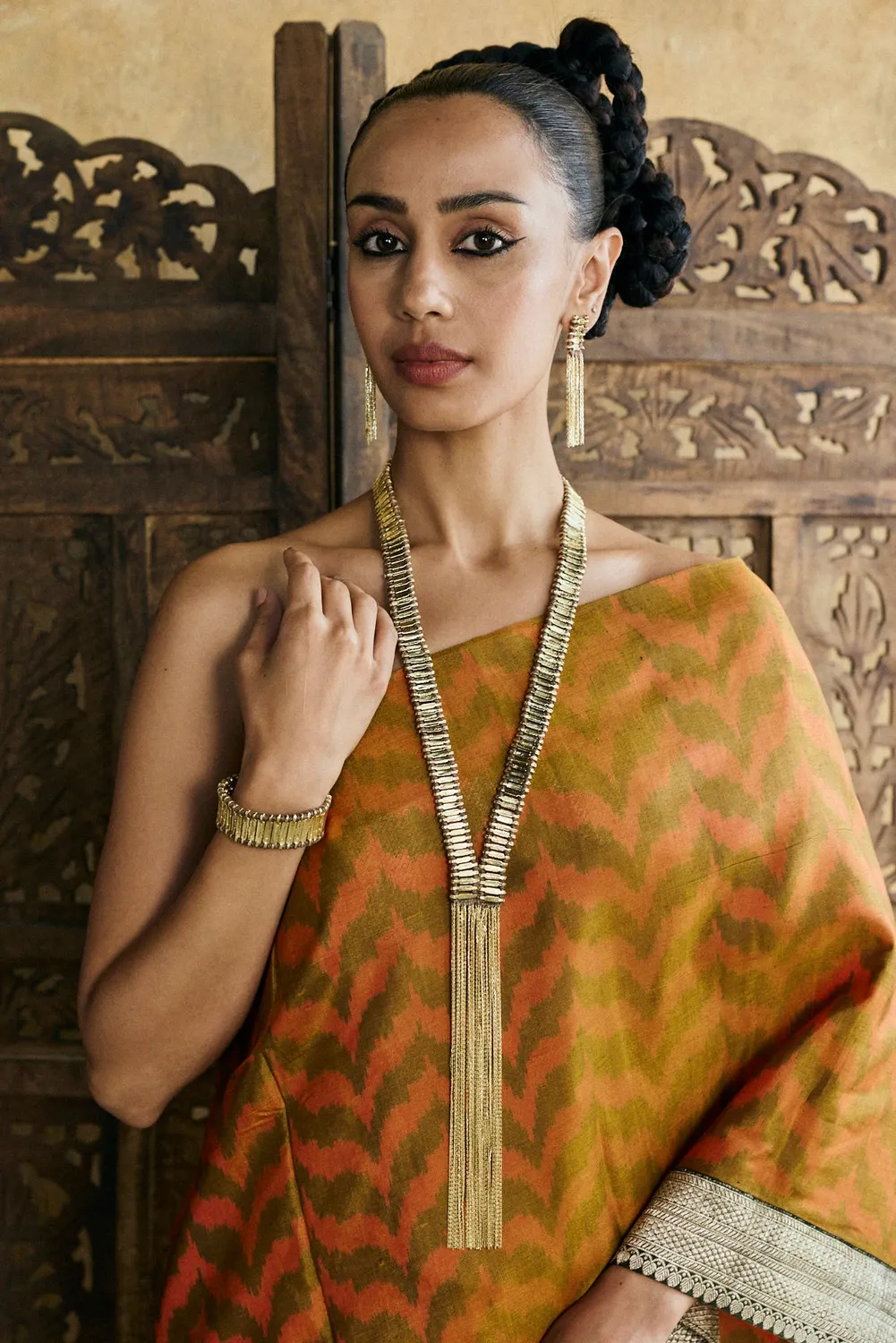 House of Tuhina Look 11 set gioielli 3 pezzi
