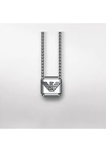 Emporio Armani EGS2915040 EGS2917040 set collana gemelli uomo argento