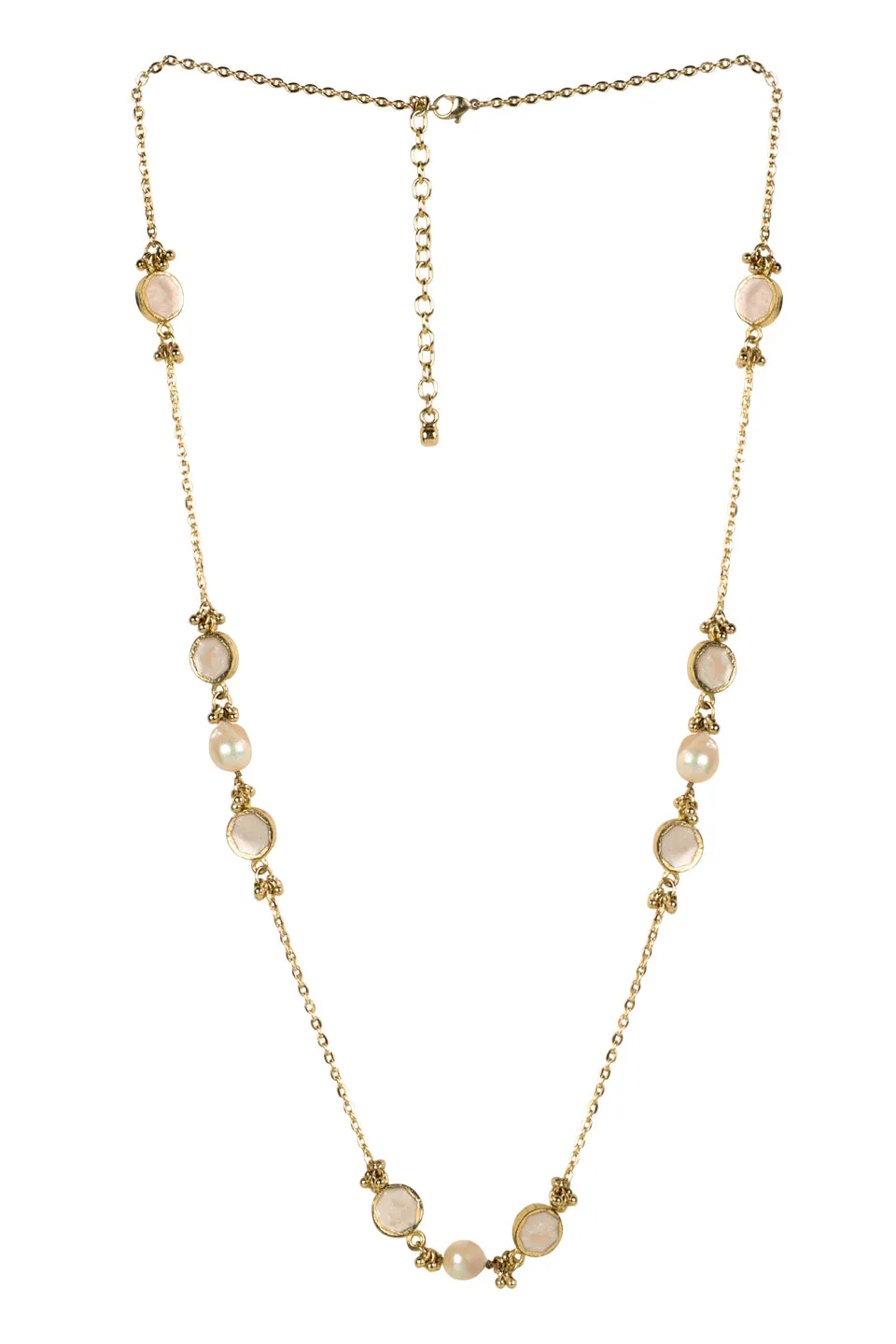 House of Tuhina Shama collana lunga Baisa Gold heritage