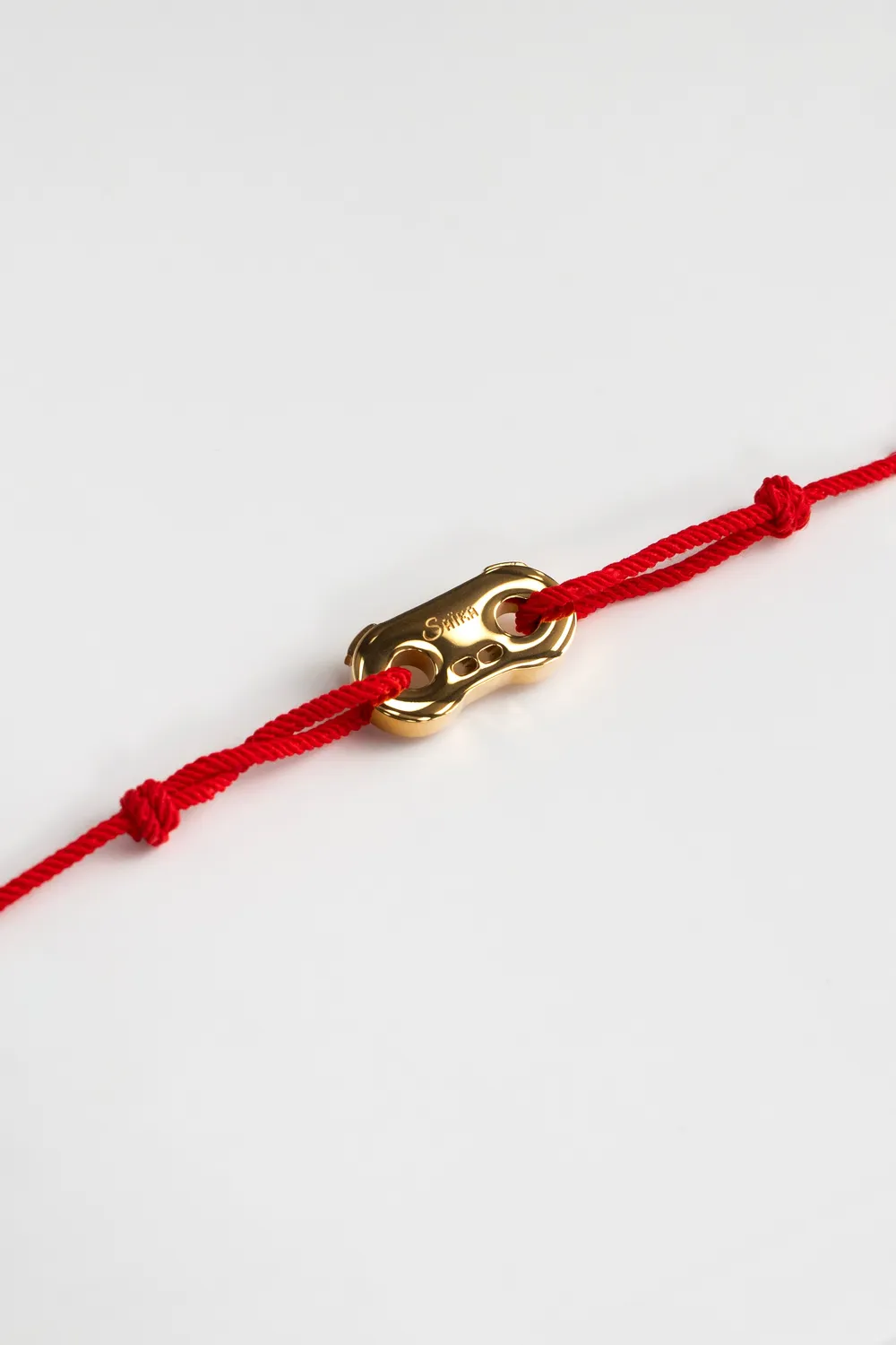 Saika Heritage Gold bracciale nero acciaio PVD oro