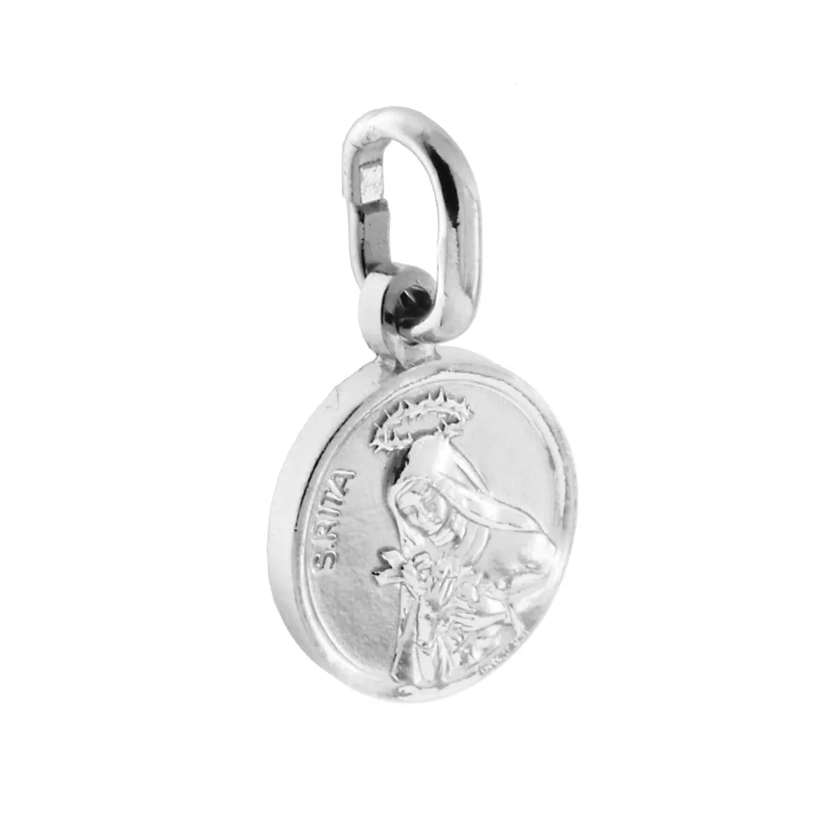 Ornamenta Santa Rita collana argento 925 50 cm rodiata