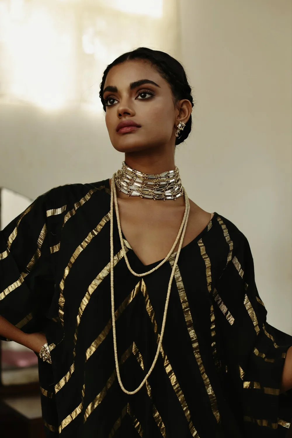 House of Tuhina Mandakini collana cordino classica fatta a mano