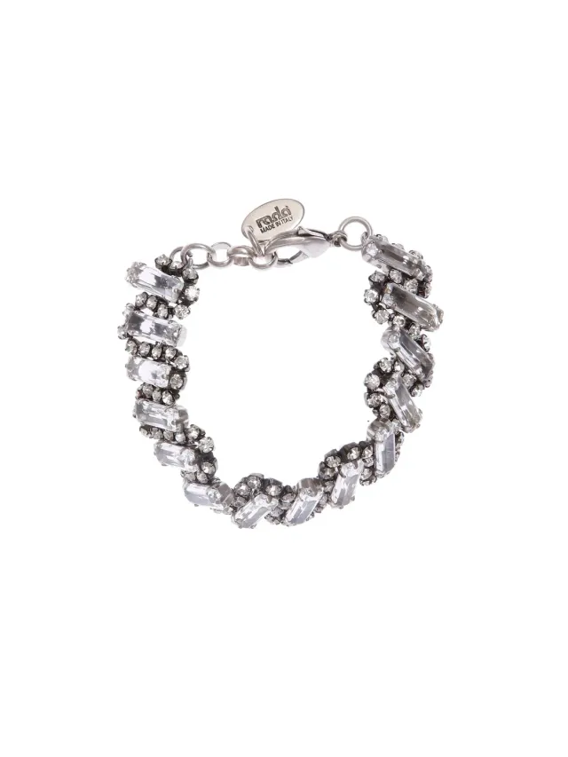 Rada Pietre Rettangolari bracciale cristallo