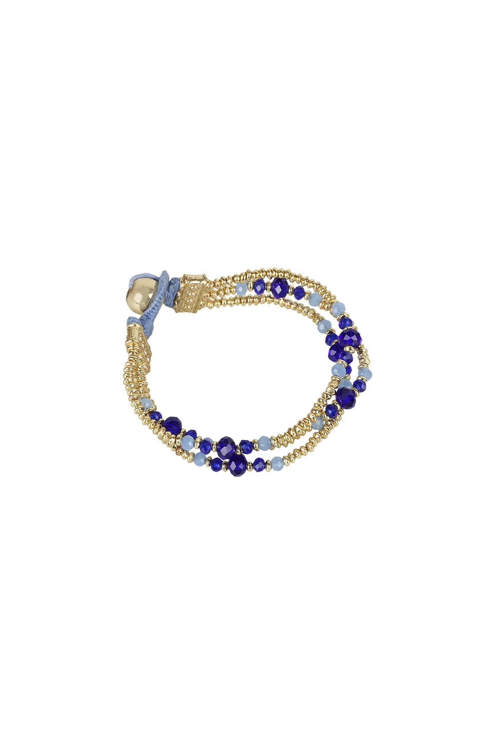 House of Tuhina Aahwini bracciale Sun Gold fatto a mano