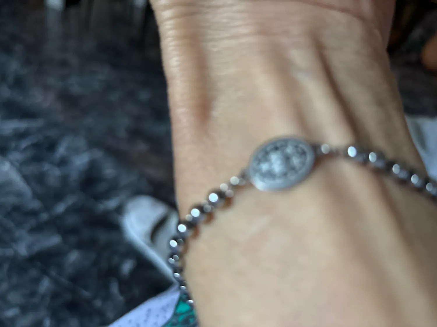 Dada Gioielli Bracciale Rosario Argento Acciaio 1pz
