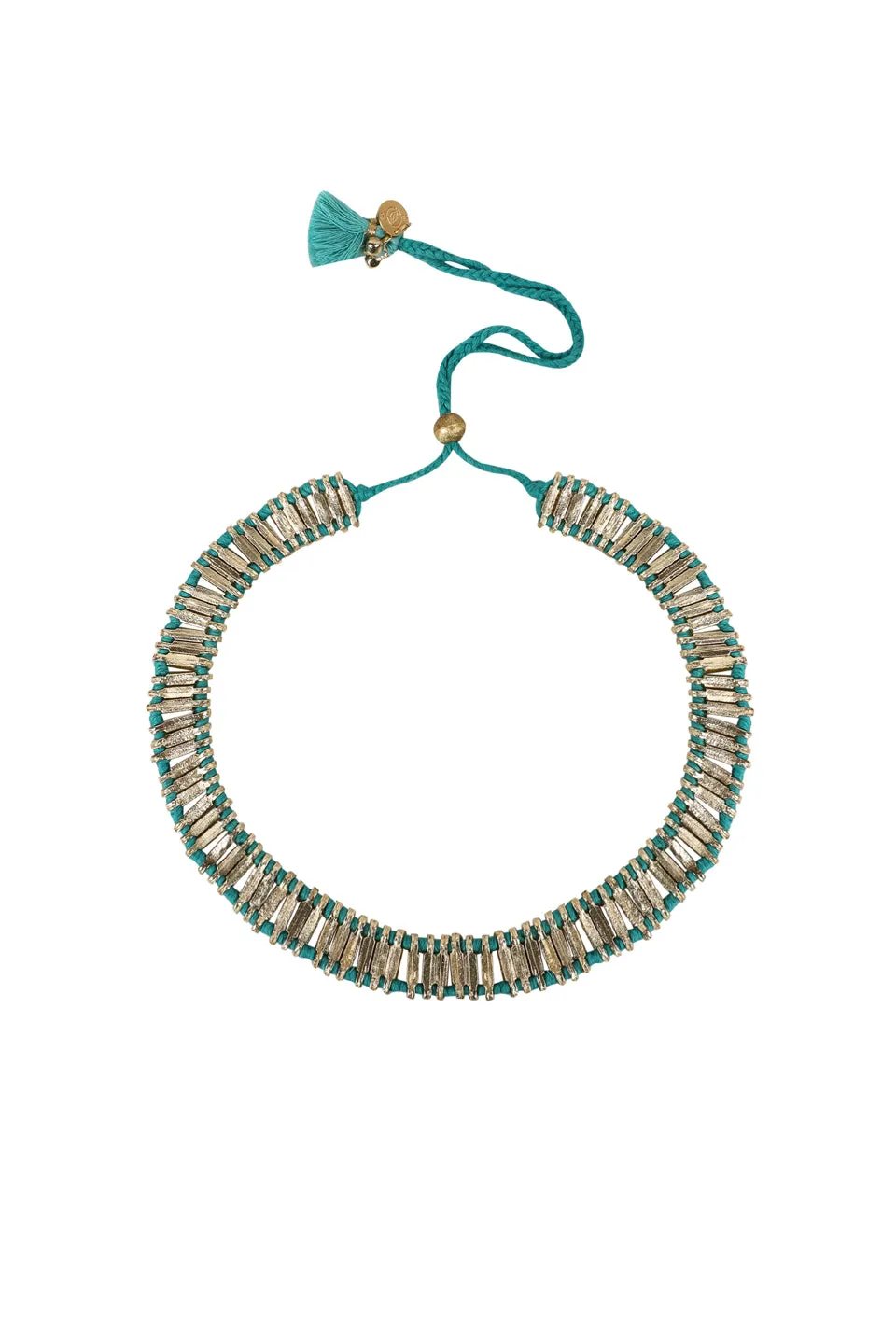 House of Tuhina Nabila collana oro bloom corallo