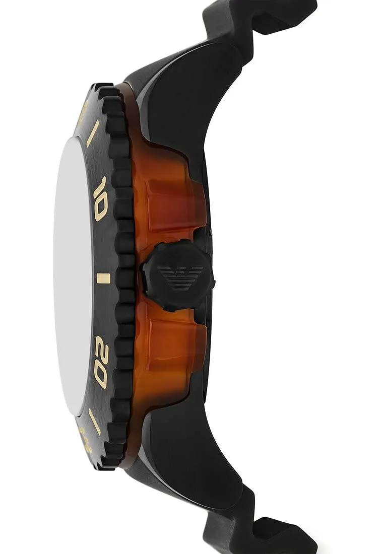 Emporio Armani Orologio Uomo Nero Movimento Quarzo