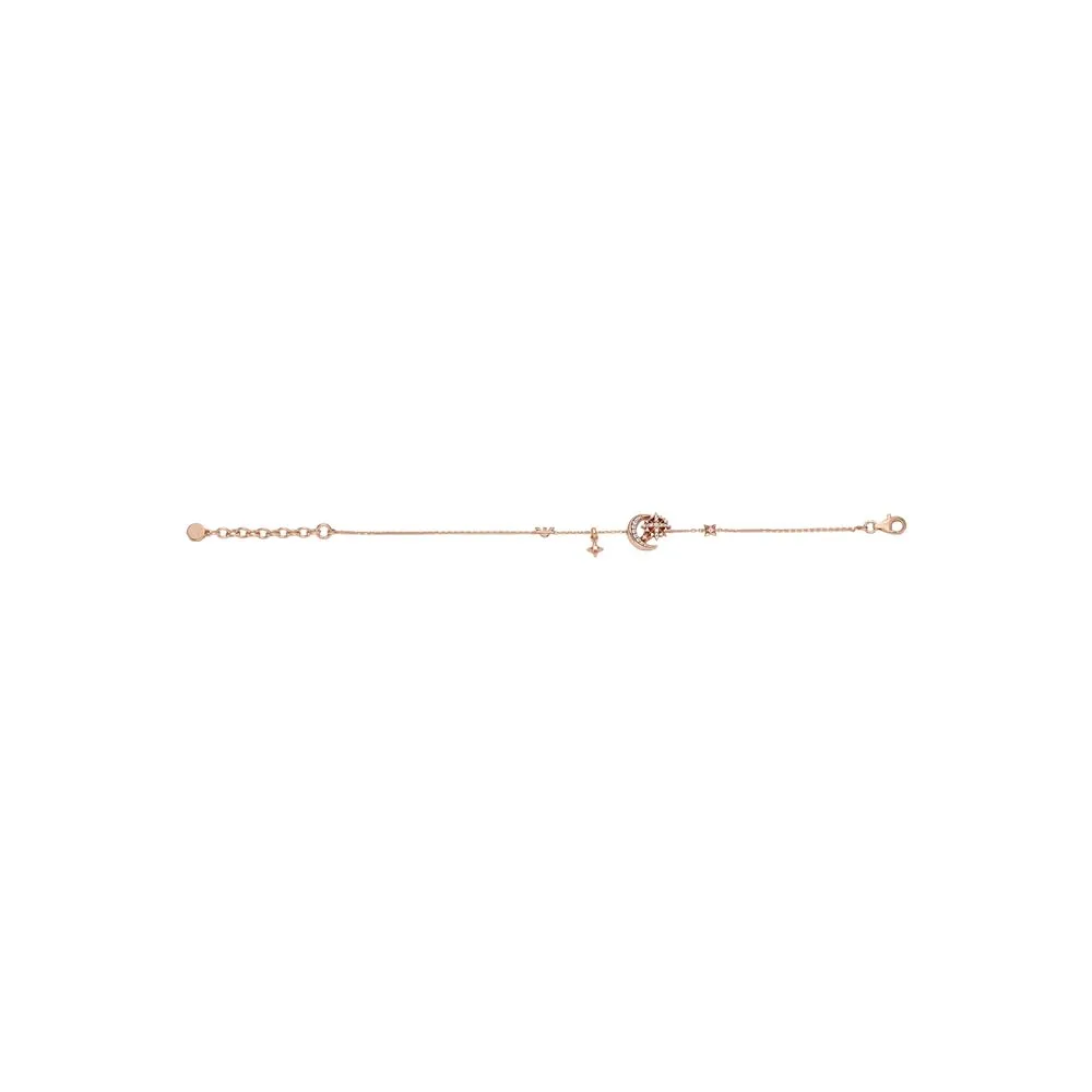 Emporio Armani EG3634221 bracciale donna argento oro rosa