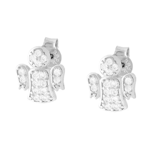 Ornamenta Angelo orecchini argento 925 zirconia