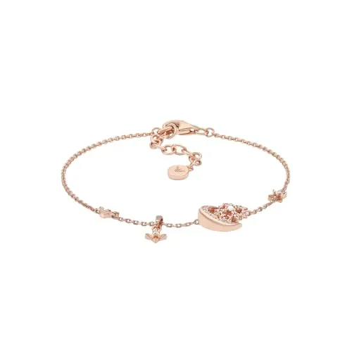 Emporio Armani EG3634221 bracciale donna argento oro rosa