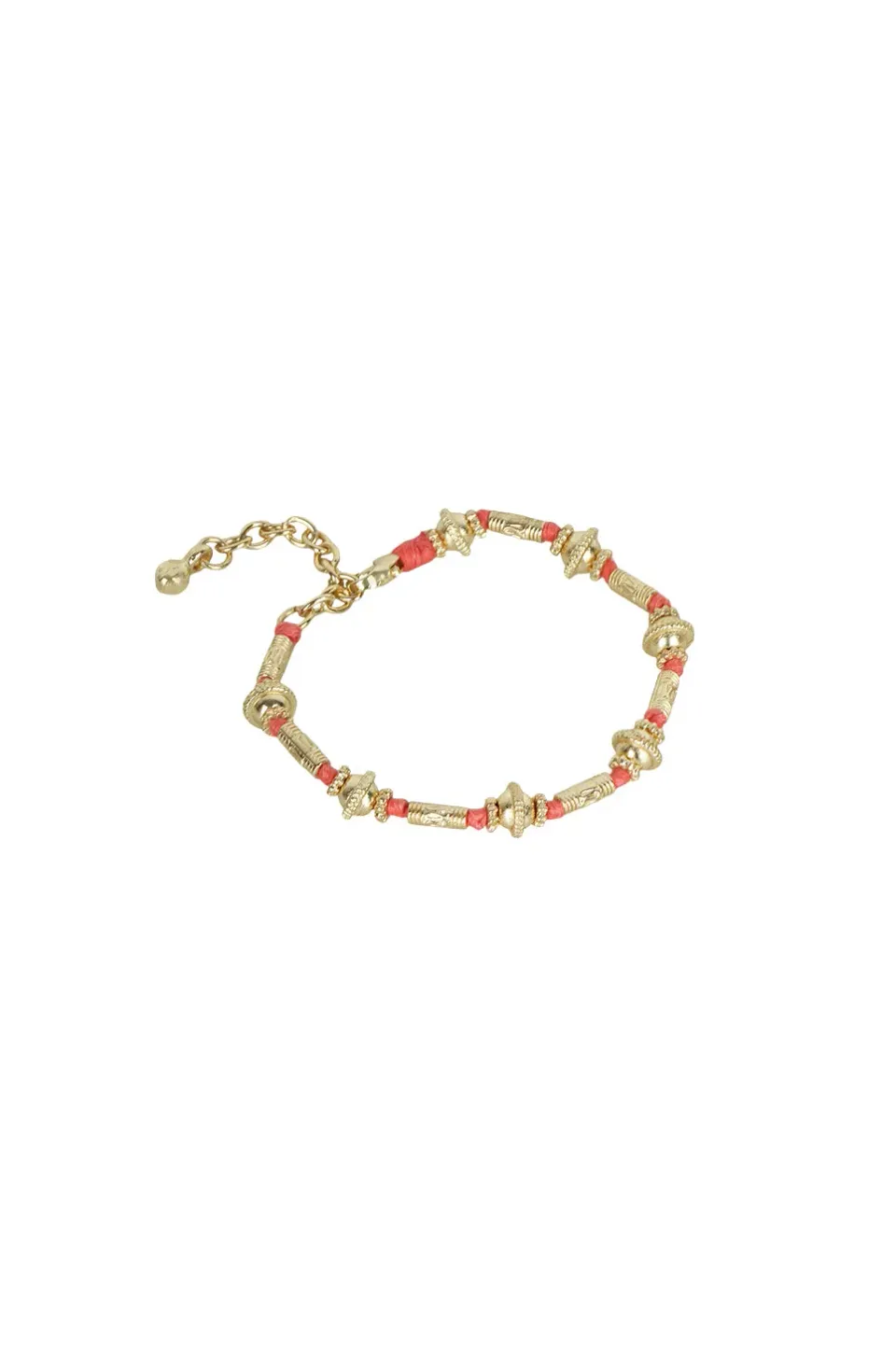 House of Tuhina Kaari bracciale corallo fatto a mano