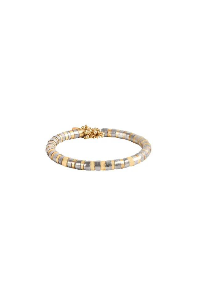 House of Tuhina Takshaka bangle oro argento classico