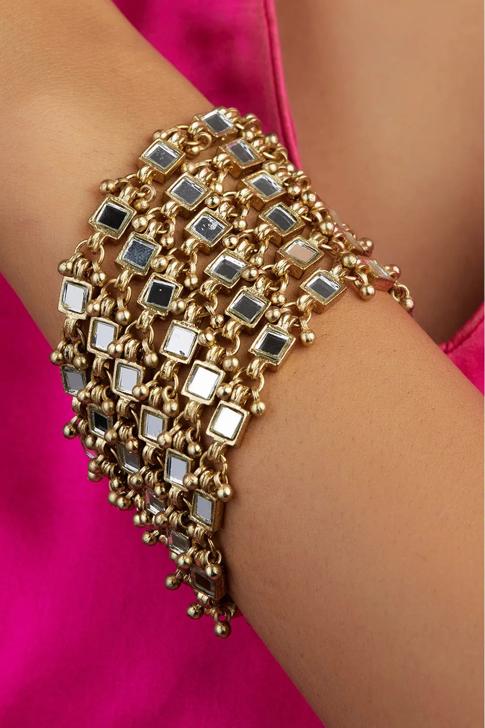 House of Tuhina Ocean bracciale Moon Gold classico