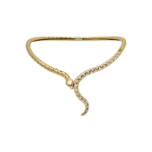 Emporio Armani EGS3143710 Collana Ottone Dorato Zirconi