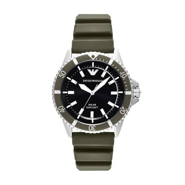 Emporio Armani AR11699 orologio solare silicone 42mm