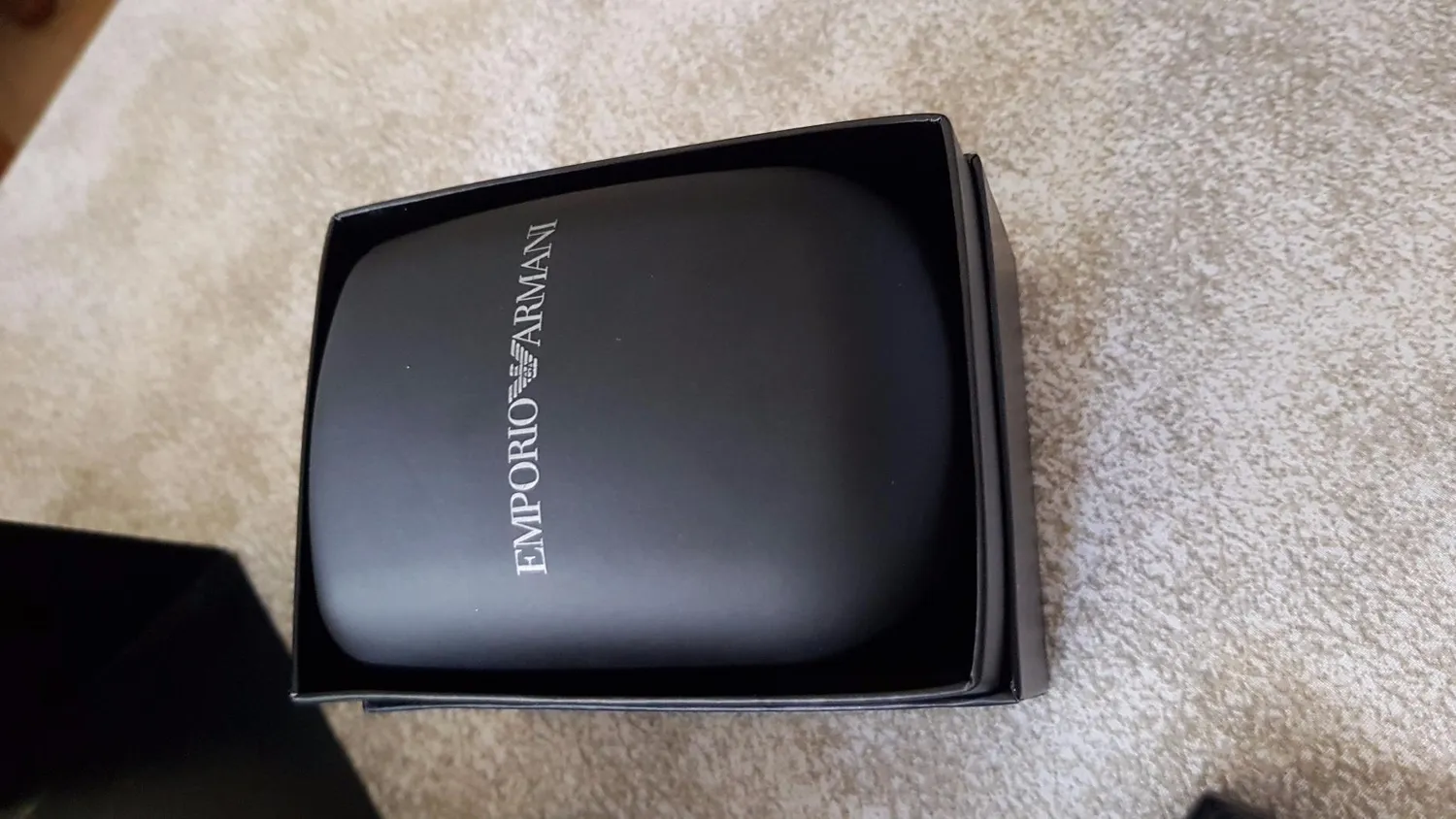 Emporio Armani Cronografo Uomo Acciaio Quadrante Nero