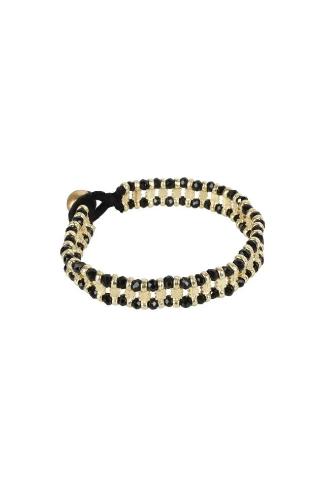 House of Tuhina Trisha bracciale oro luna