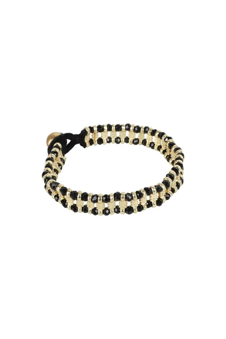 House of Tuhina Trisha bracciale oro luna