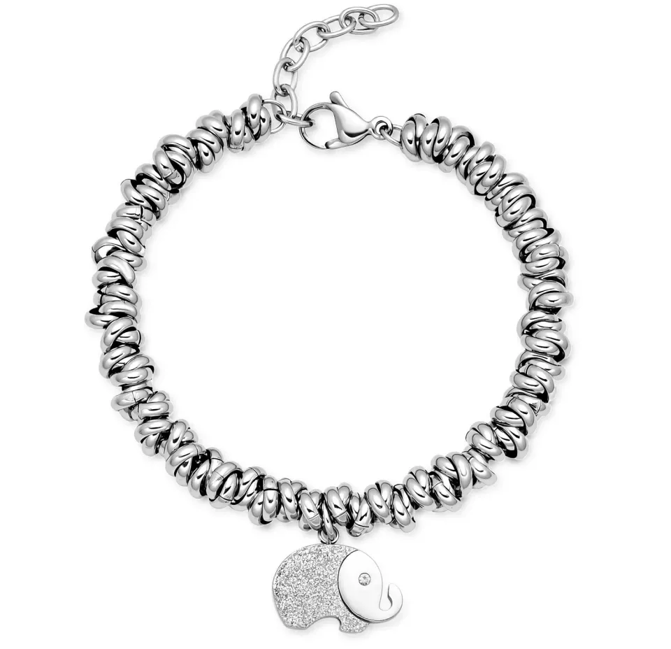 Dada Gioielli Bracciale Donna Anelli Intrecciati Elefante