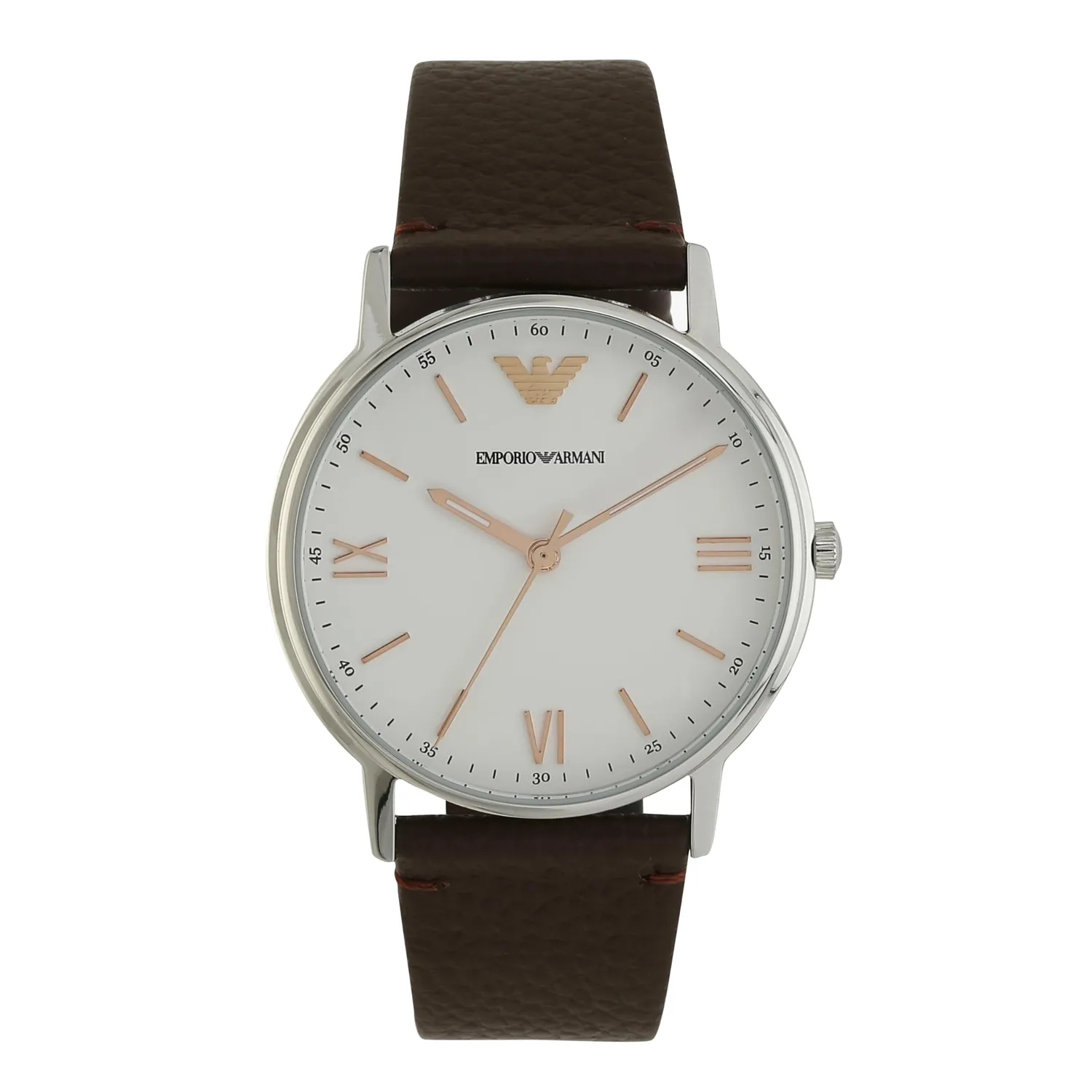Emporio Armani Orologio Uomo Blu e Argento Classico