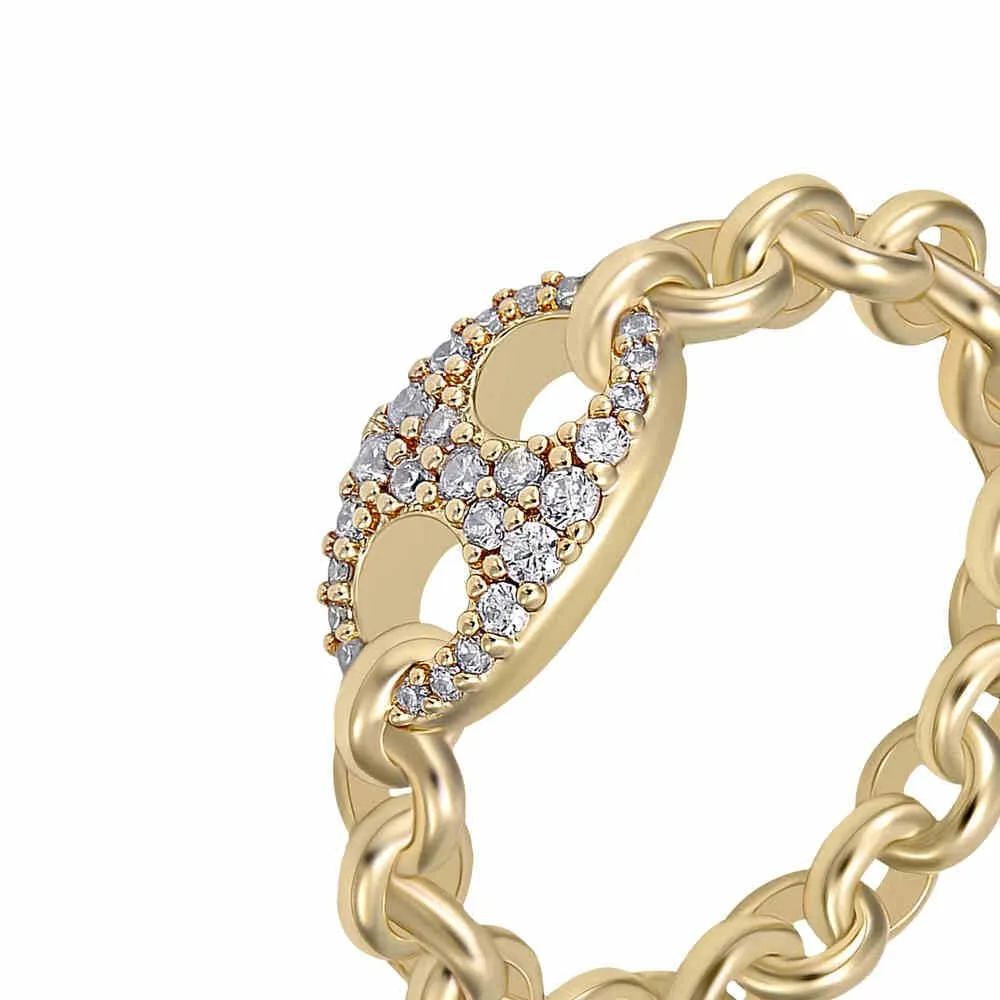 Emporio Armani bracciale coulisse acciaio argento logo donna