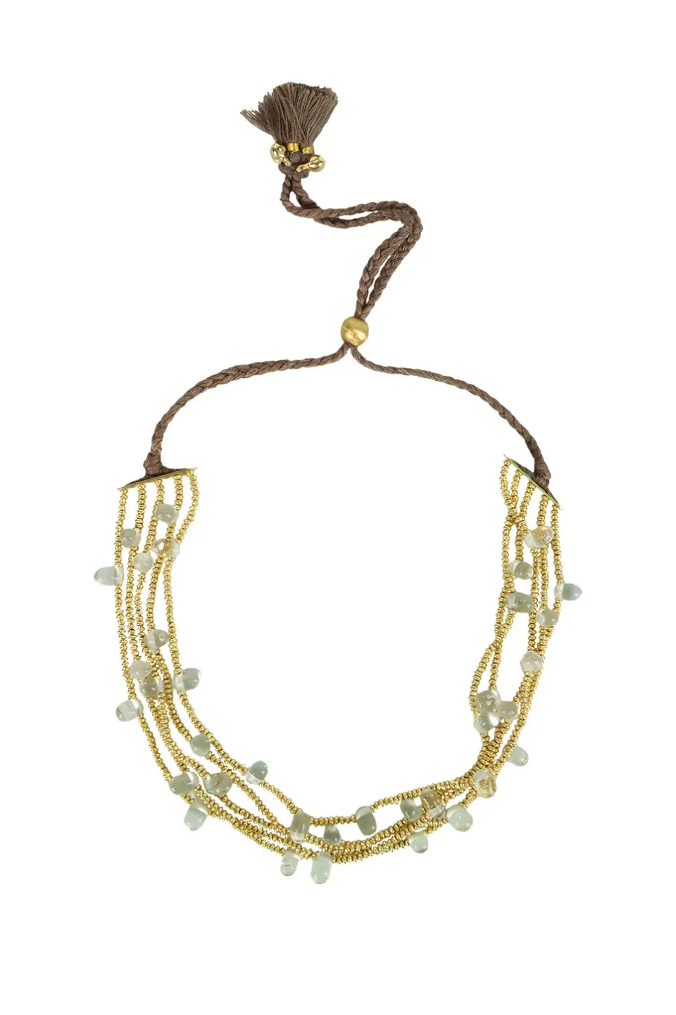 House of Tuhina Ayra Multi-Layer collana multistrato oro