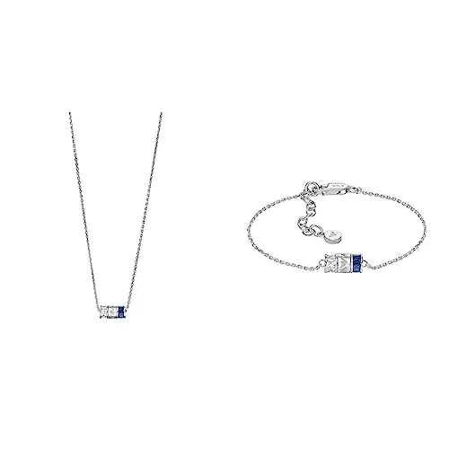 Emporio Armani 32024623 Set Collana Bracciale Donna Argento Vetro