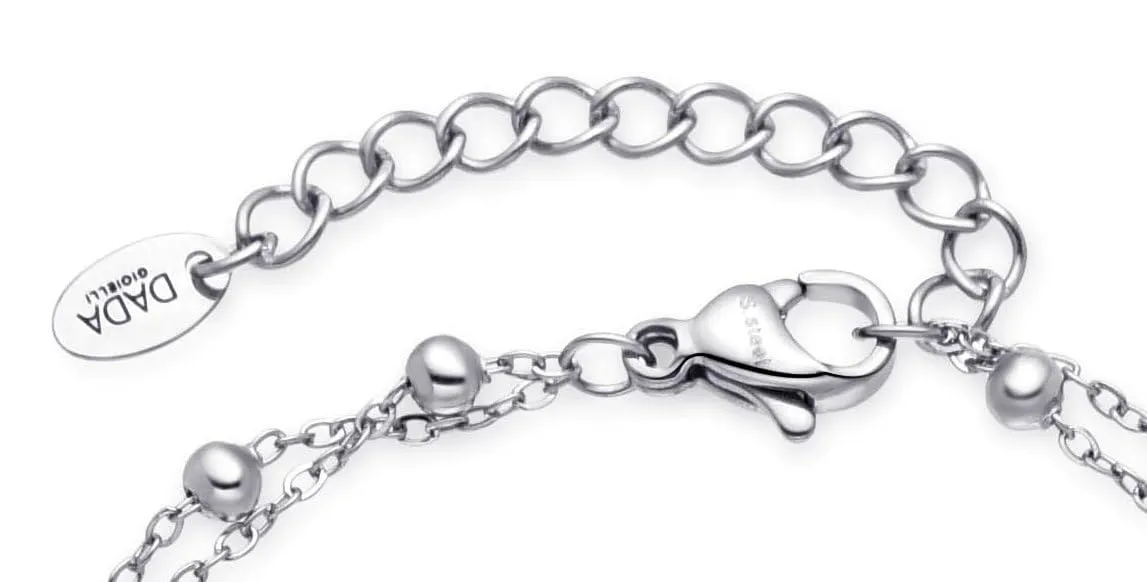 Dada Gioielli Capri Bracciale Campanella Multicolor Argento